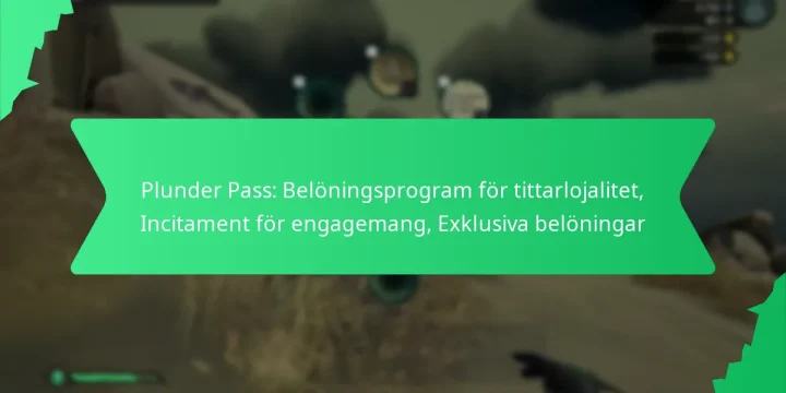 Plunder Pass: Belöningsprogram för tittarlojalitet, Incitament för engagemang, Exklusiva belöningar
