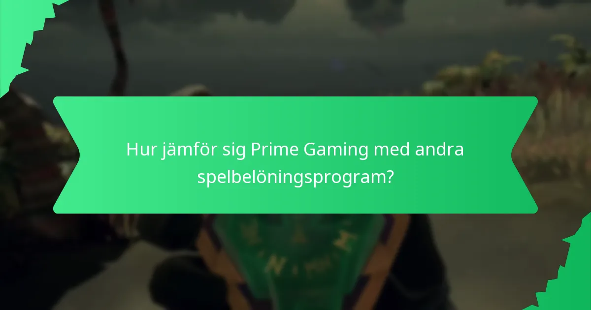 Hur kan tittare tjäna lojalitetsbelöningar genom Prime Gaming?