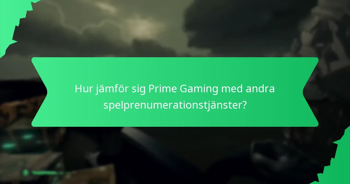 Hur kan användare göra anspråk på Prime Gaming-belöningar?