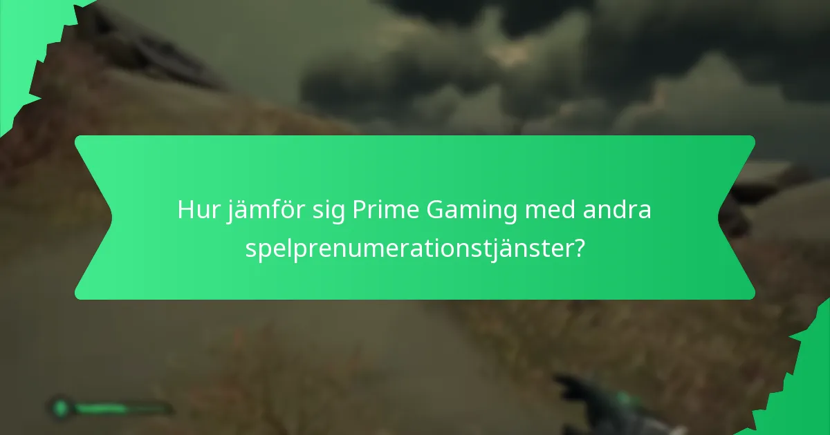 Vilka säsongsbelöningar finns tillgängliga genom Prime Gaming?