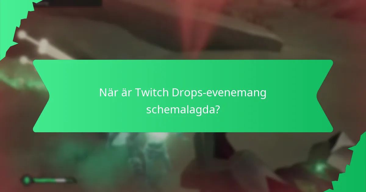 Vilka unika skeppsliver är tillgängliga genom Twitch Drops?