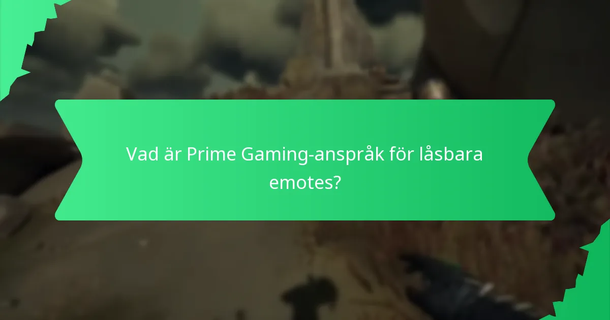 Hur får man tillgång till Prime Gaming-karaktärsanimationer?