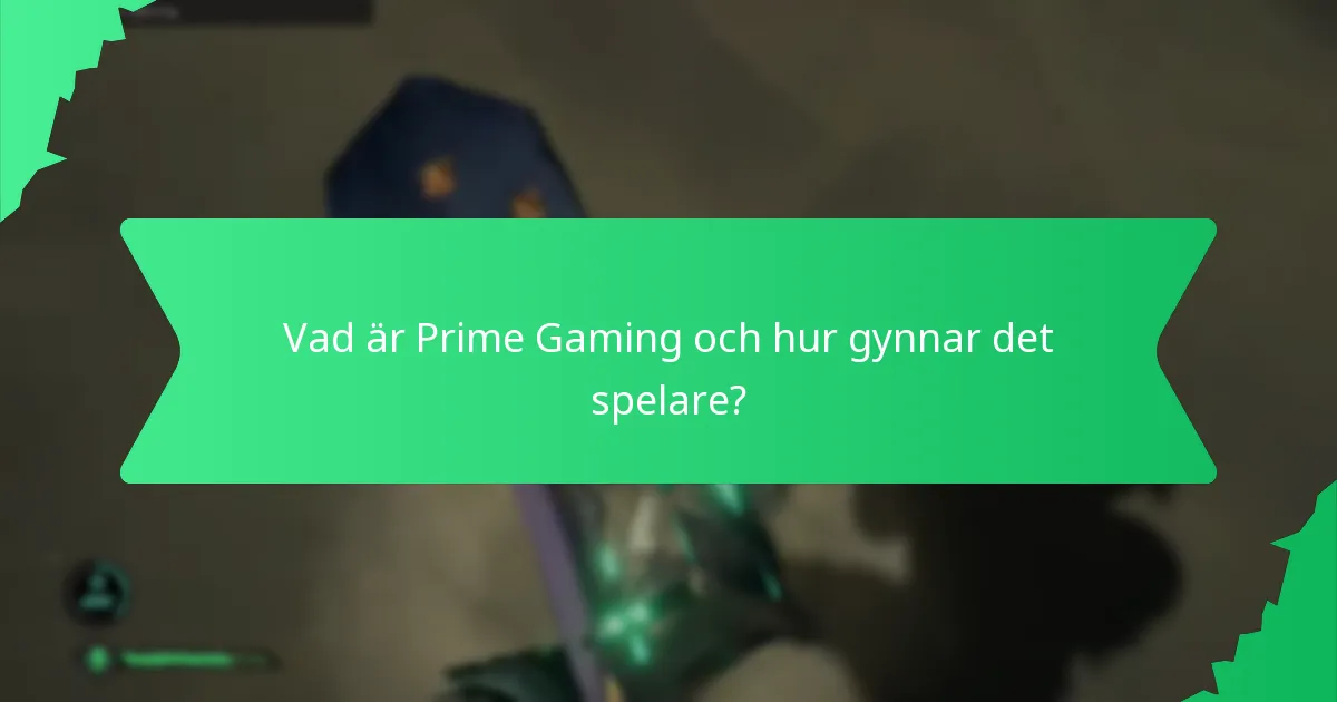 Vilka tematiska tillbehör kan lösas in via Prime Gaming?