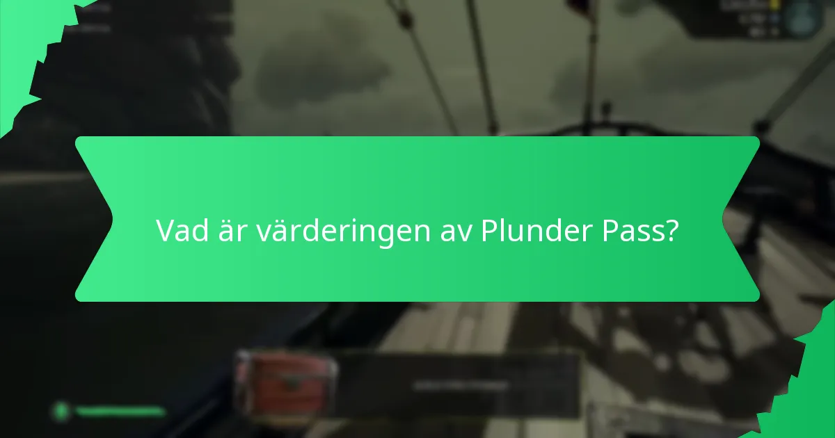 Hur kan spelare låsa upp utrustning genom Plunder Pass?